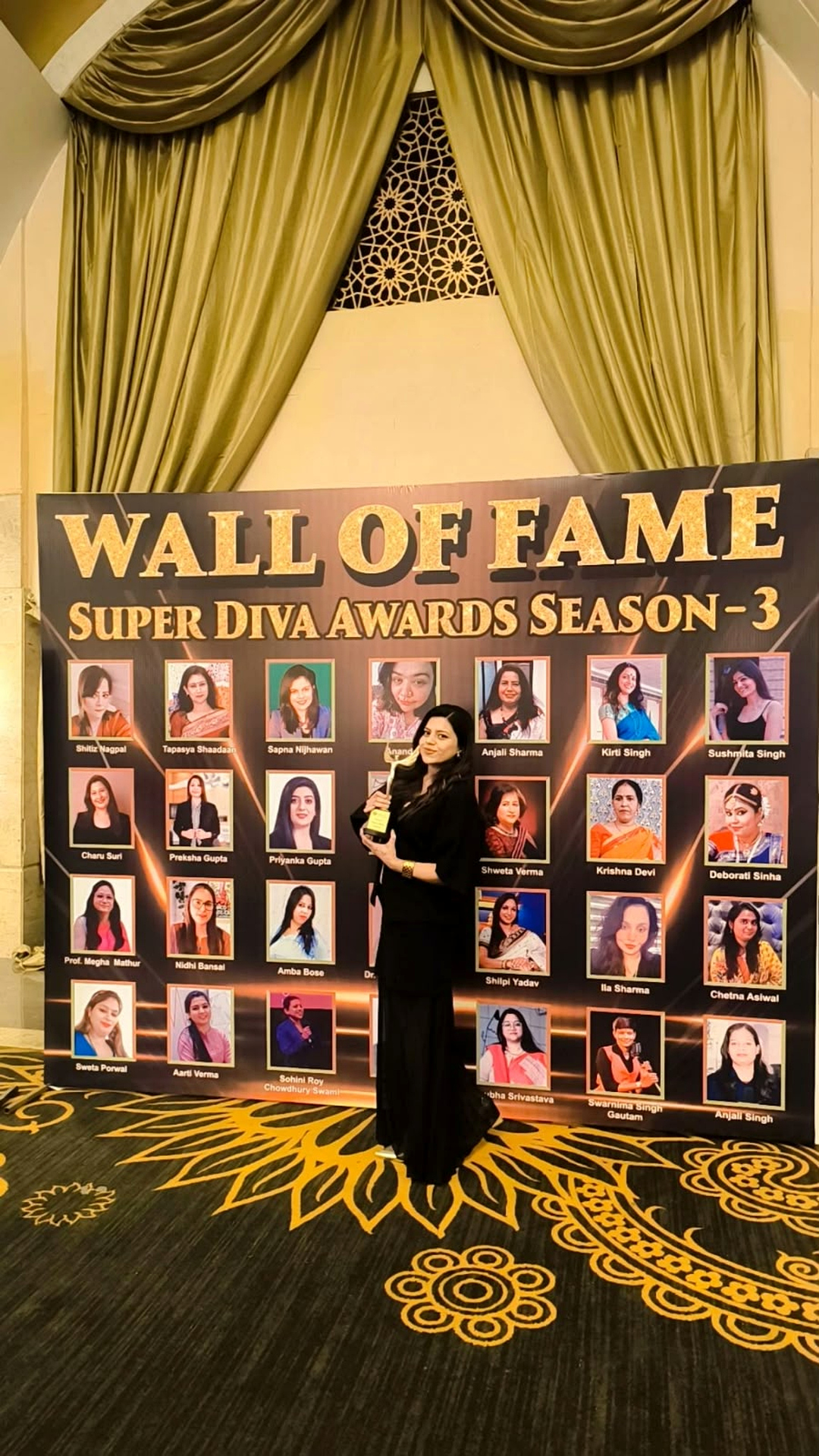 Wingspire Wall of Fame at the Super Diva Awards